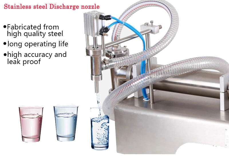 St-L Type Pneumatic Lotion Filling Machine with High Quality Stainless Steel