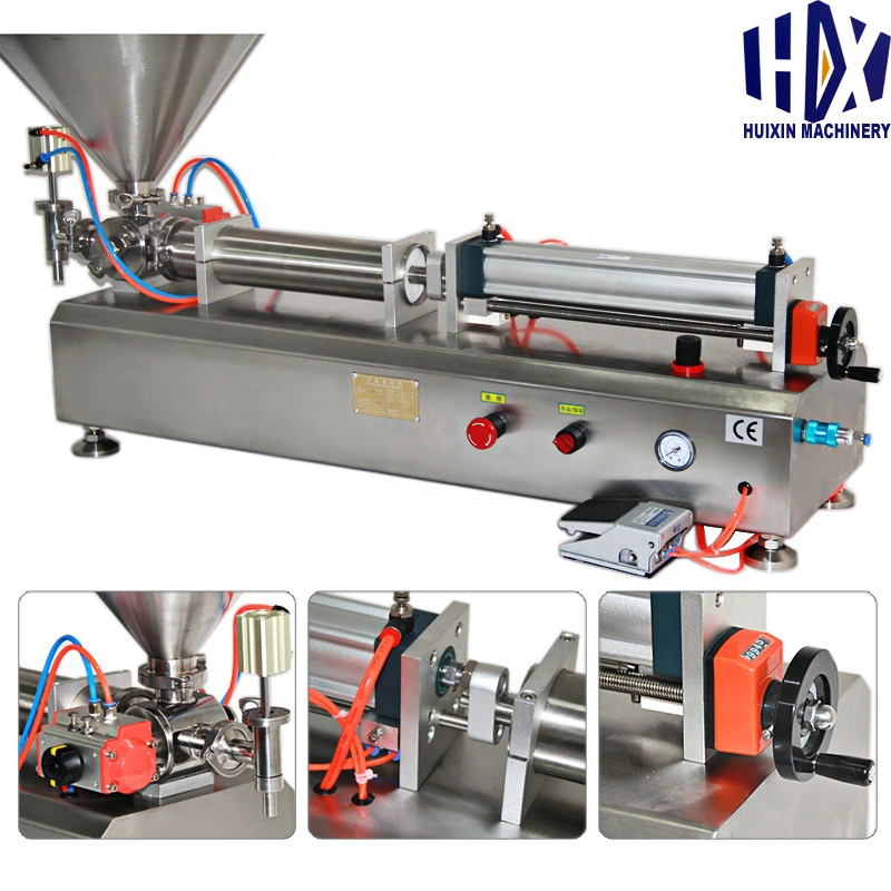 Liquid Paste Semi Auto Filling Machine Precision CNC Parts/Vial Powder Filling Machine with Touch Screen