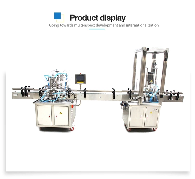 Yt4t-4G&CDX-1 Automatic Liquid Filling Capping Machine Producing Bottling Filling Machine Line