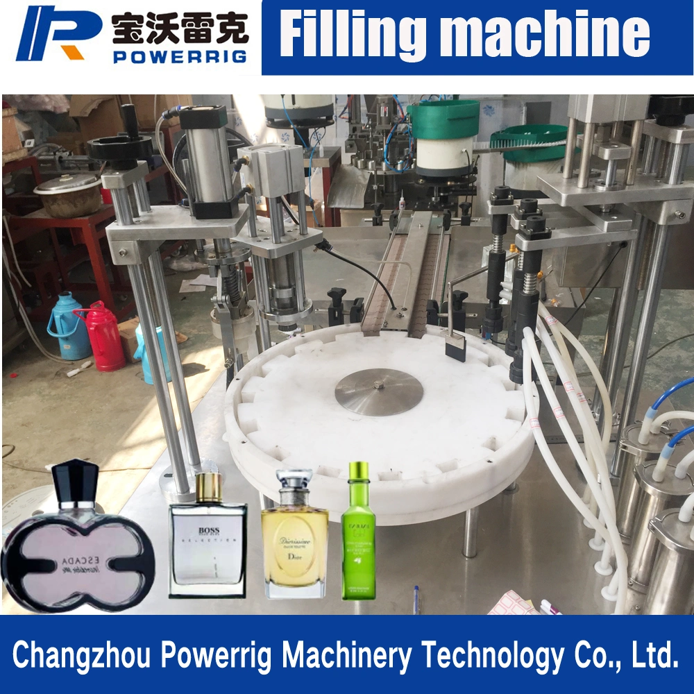 Widely Used Automatic Bottle Filling Capping Machine for Cosmetic Perfume