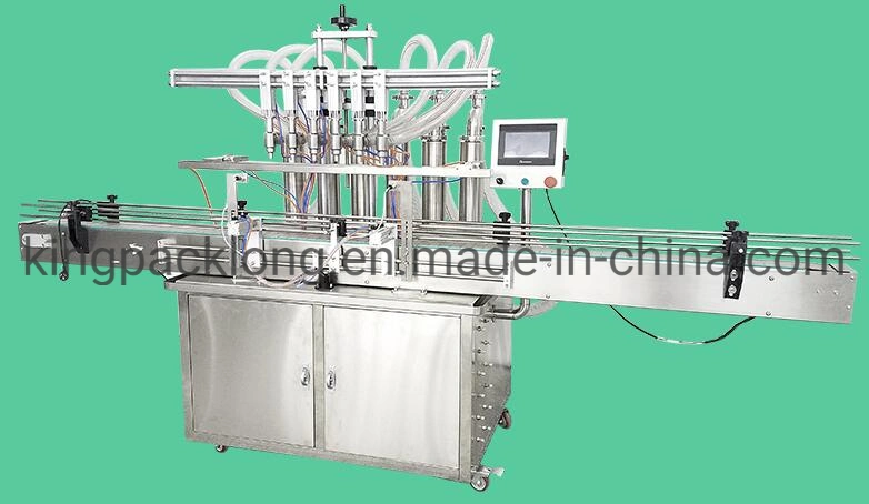 100-1000ml Automatic Liquid Filling Machine Pet Bottles Water Beverage Bottling Filler Filling Machine