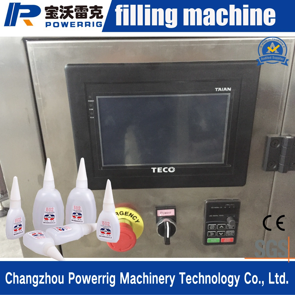 Good Price Semi Automatic Glue Filling Capping Machine with SGS and Ce Certification
