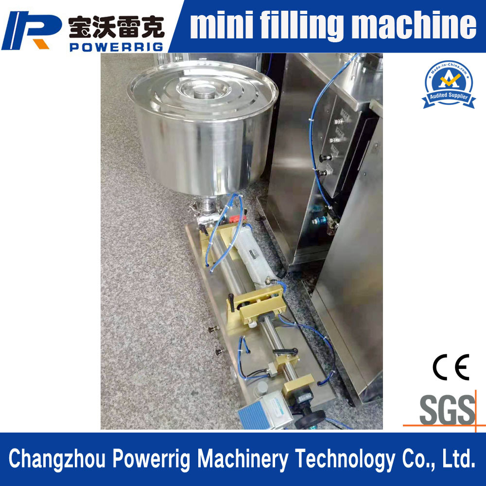 New Arrival Semi Automatic 50-500 Ml Vial Pneumatic Paste Tube Filling Machine for Toothpaste