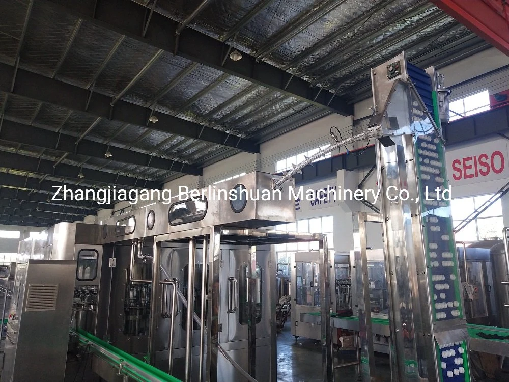 Full Automatic Mineral Pure Drinking Bottle Water Washing Filling Capping 3in1 Monoblock Rinsing Filling Capping Line