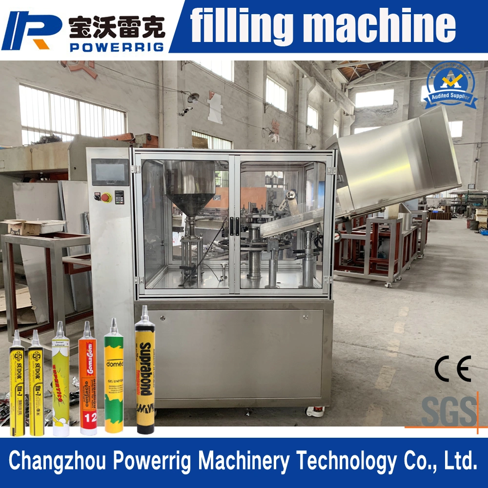 Touch Screen Control Automatic Aluminum Tube Filling Sealing Machine for Sale
