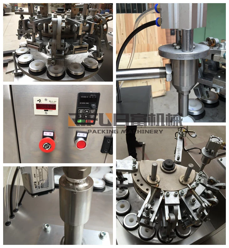 High-Accuracy Lotion Cream Tube Filling and Sealing Machine with CE GMP Tube Filler and Sealer