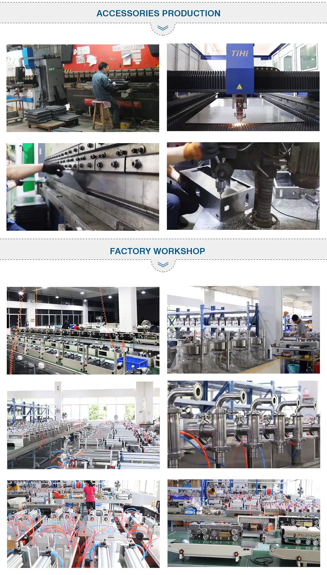 Automatic plastic aluminum tube filling and sealing packaging machine