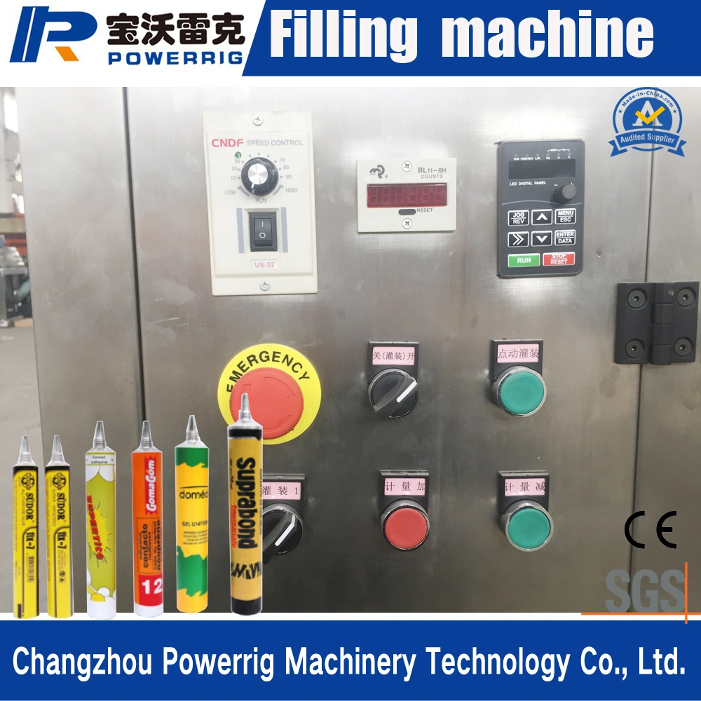High Quality Aluminum Tube Filling Sealing Machine with Bottom Filling