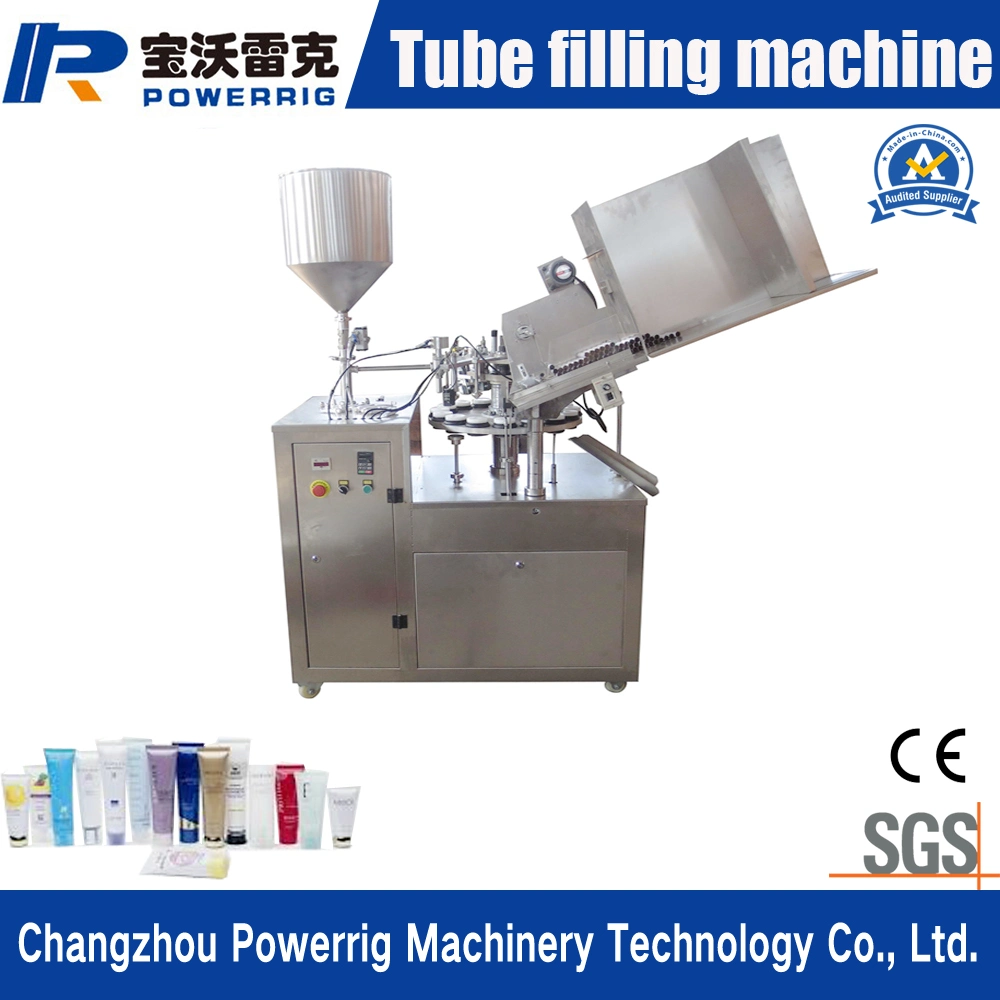 Aluminum Tube Filling and Folding Machine for Cosmetic Cream