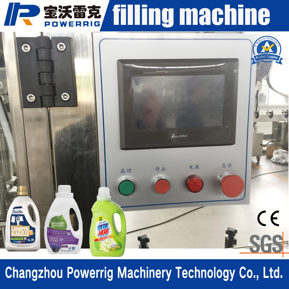 Touch Screen Control Dishwashing Liquid Filling Machine for Sale