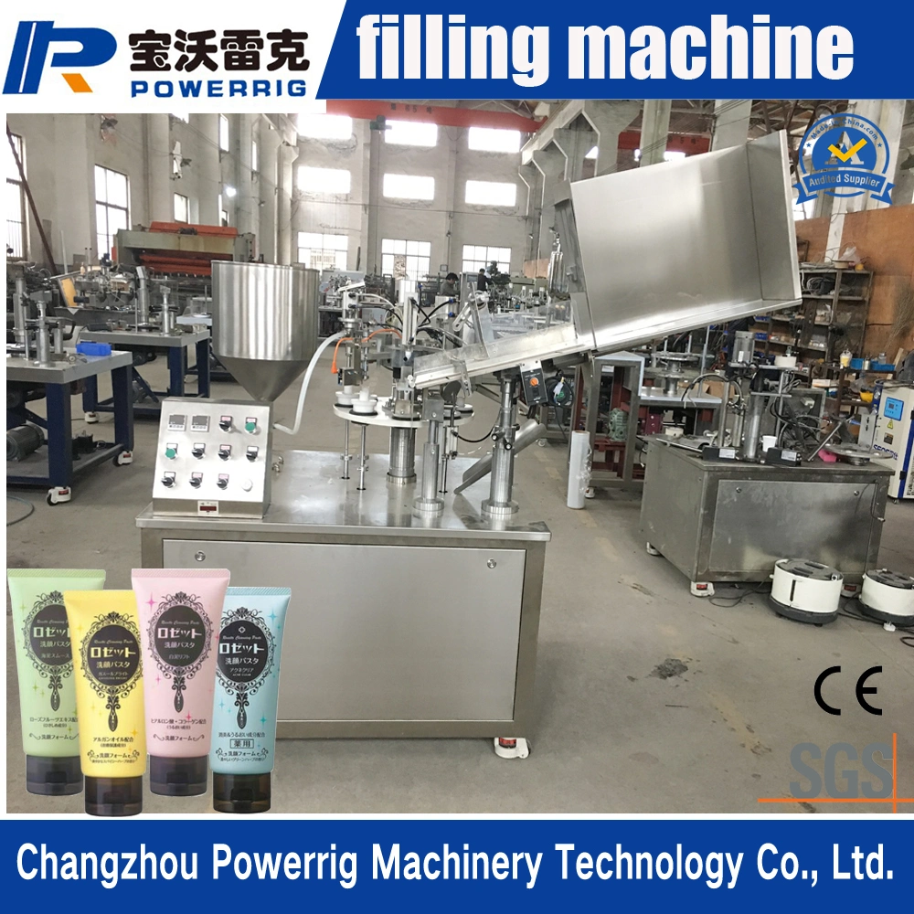 New Design Small Automatic Tube Filling Sealing Machine for Toothpaste