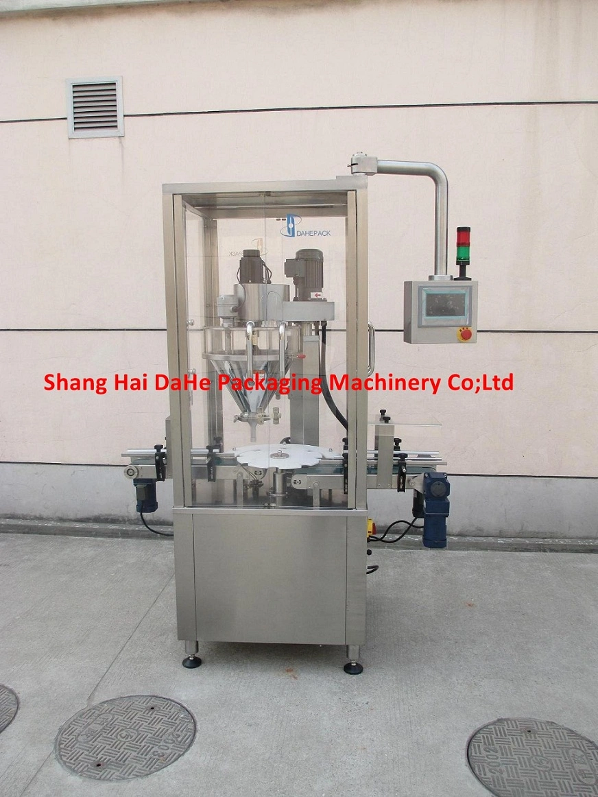 Automatic High Accuracy Rotary Dry Powder Auger Tube Filling Machine