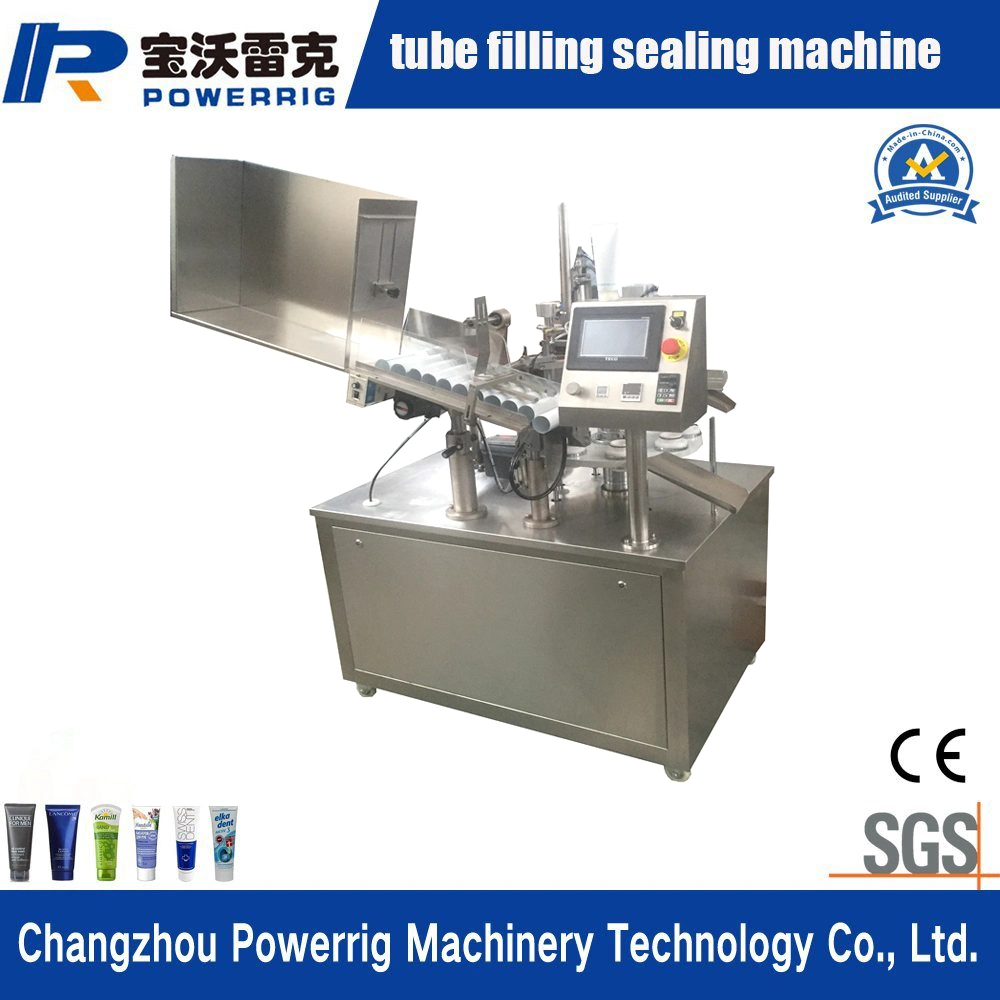 Manufacturer China Body Lotion Soft Tube Filling Sealing Machine