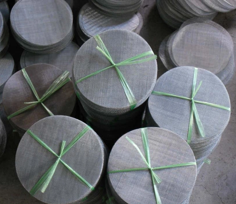 Plastic Extruder Screen Filter/Woven Wire Mesh Filter Discs