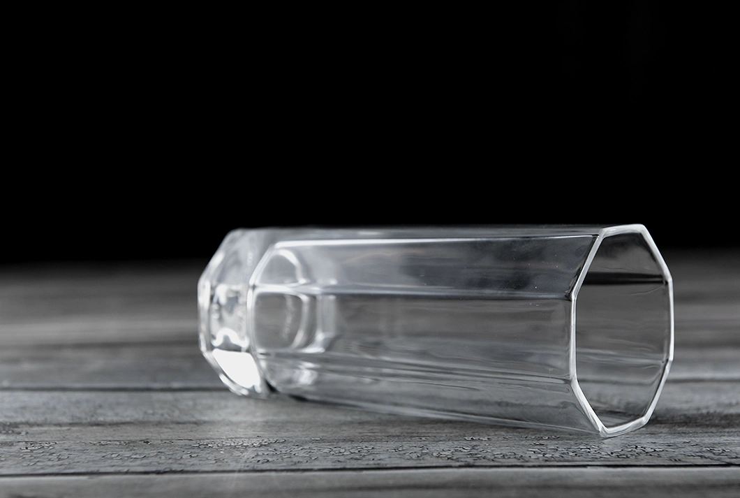 230ml Water Glass 8-Sided Glass Tea Glass Glassware Highball Glass Drinking Glassware (J13960)