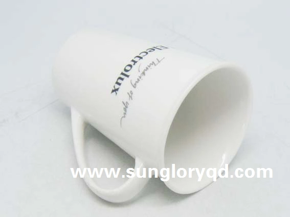 Funnel-Shaped Porcelain Mug for Advertising Promotion of Mkb100