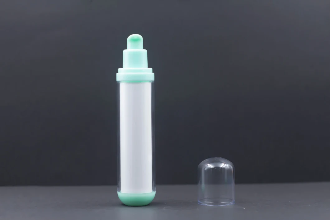 50ml Double Layer Cosmetic Packaging Pctg Airless Bottle Vacuum Flask