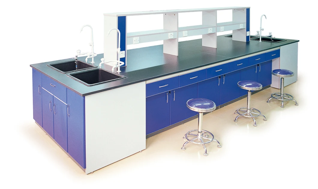 School Chemistry Laboratory Table Hospital Laboratory Table for Sale