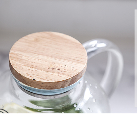 Glassware Borosilicate Glass Kettle Teapot Tea Set Glass Tea Pot for Induction Cooker