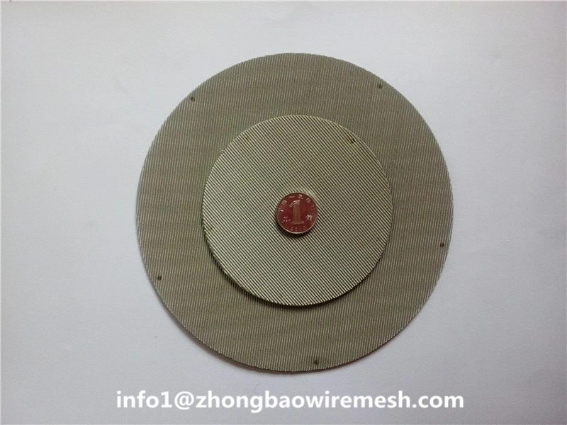 400 Mesh, 0.03 mm Wire, Ss316L Filter Disc Screen, Extruder Filter Screen, Filter Pack