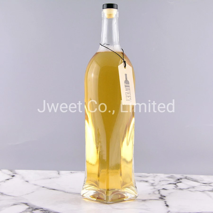 1500ml Large Super White Glass Bottle for Wine Vodka Bottle