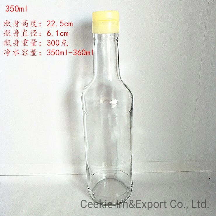 Spice Bottle Sauce Glass Bottle Sesame Oil Glass Bottle Vinegar Glass Bottle