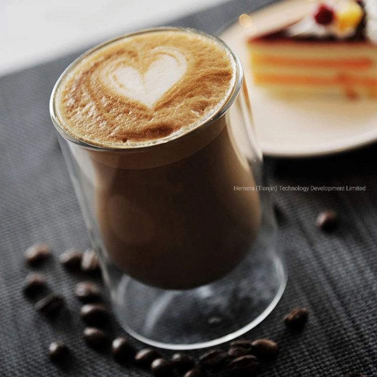 250ml High Borosilicate Double Wall Glass Espresso Coffee Cup