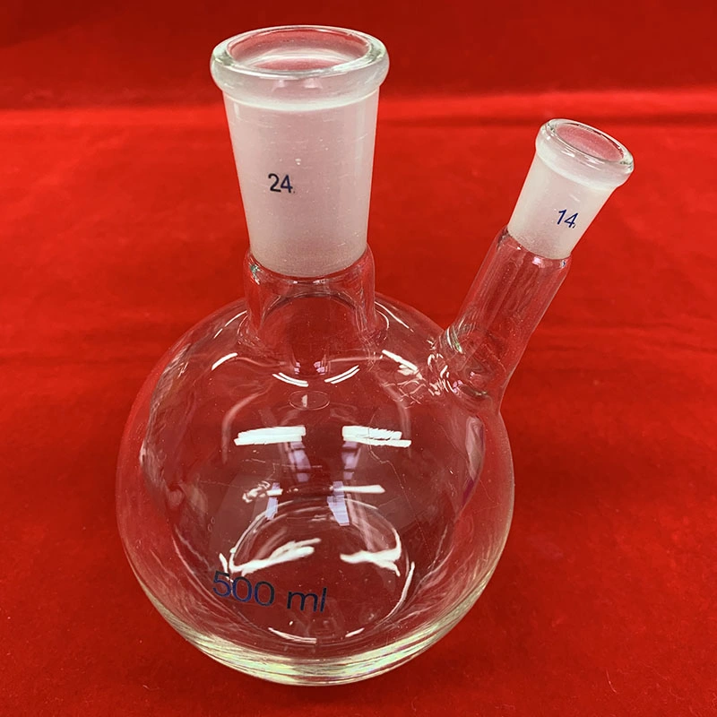 500ml Boiling Flask Round Bottom, Long Two Neck