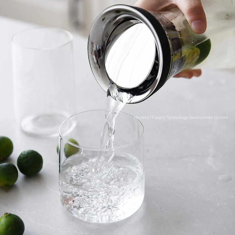 Glassware Drinking Set Borosilicate Glass Water Kettle Pitcher Set