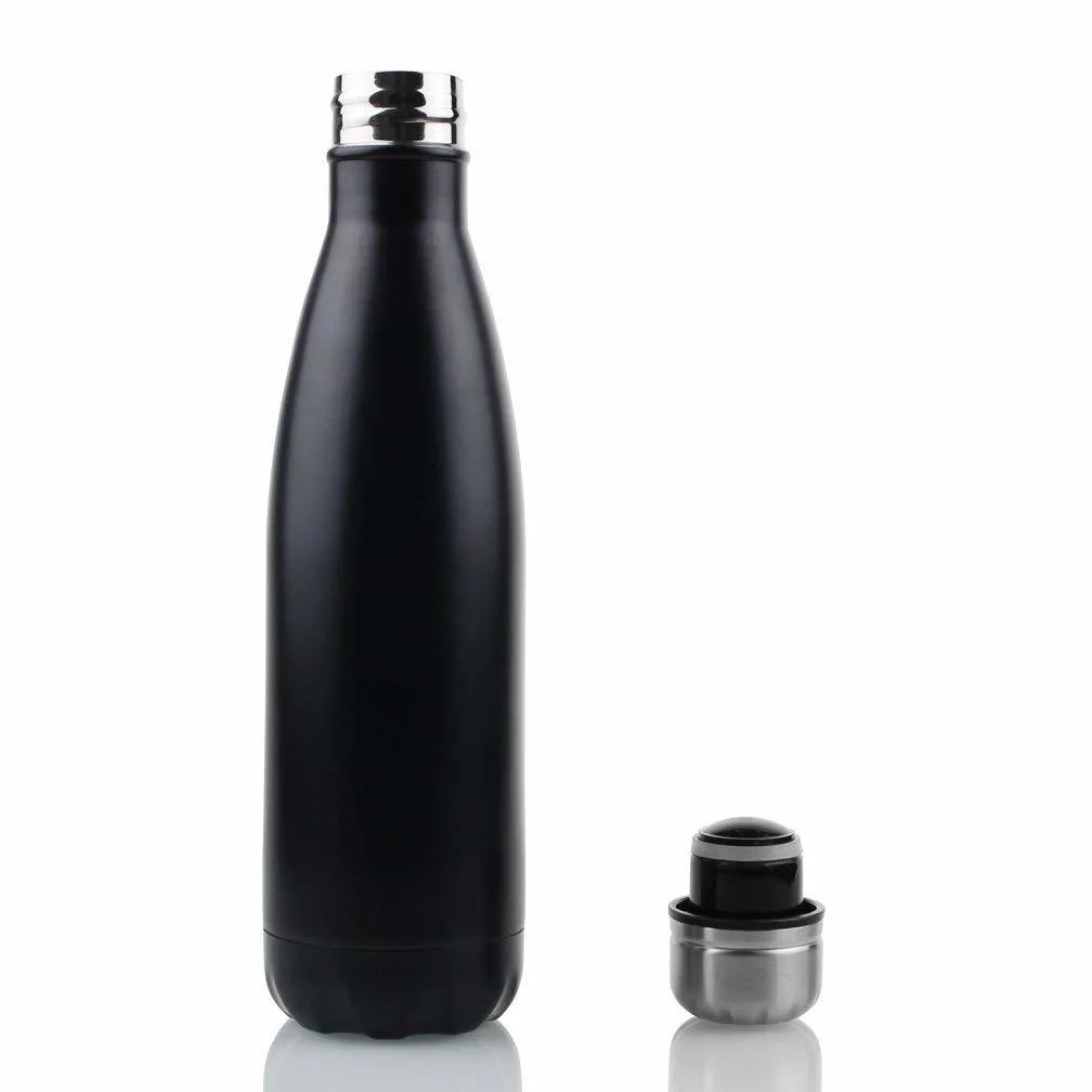 Custom Stainless Steel Water Bottle Sport Bottle Vacuum Flask Travel Flask 350ml, 500ml