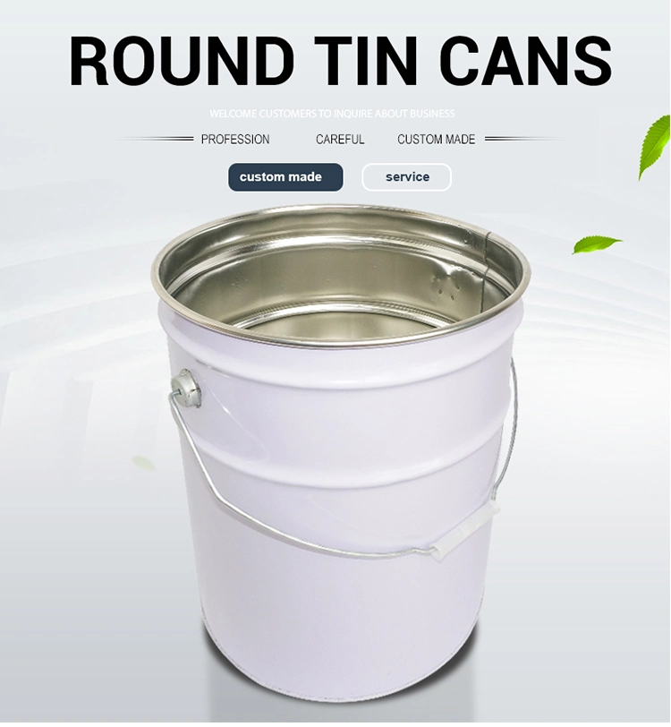 20 Liter/Litre Stainless Steel Metal Tin Drum/Can/Bucket