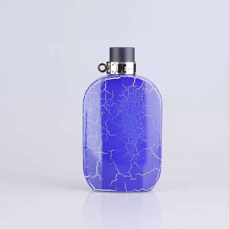 Blue Cosmetic Packaging Glassware Glass Spray Bottle Glass Perfume Bottles