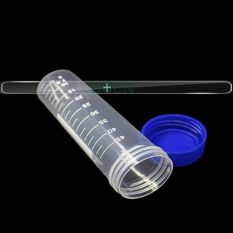 Lab Use 50 Ml Centrifuge Tube with Conical Bottom & Screw Cap