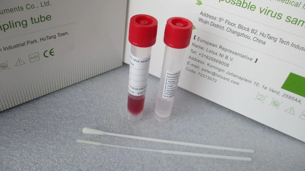 DNA Collecting Funnel Saliva Collection Set Kit for PCR Test