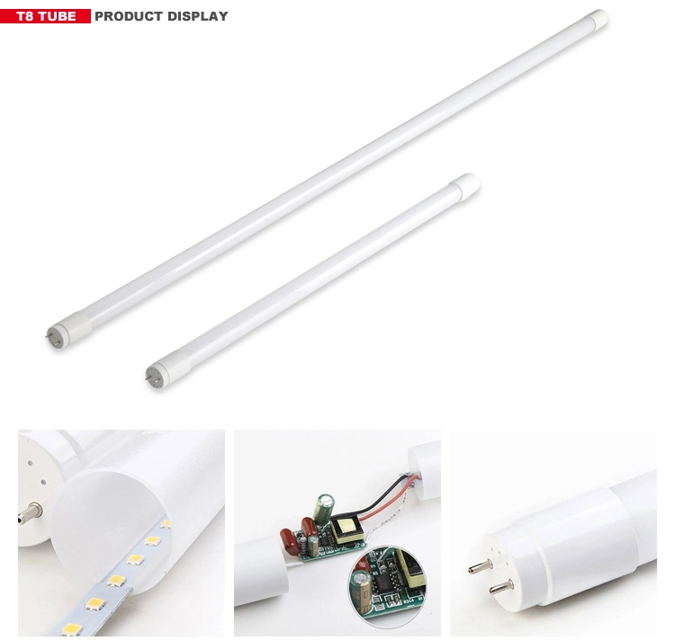 High Lumen Glass LED Tube 140lm/W 5FT 24W, 3500lm Glass LED Tube