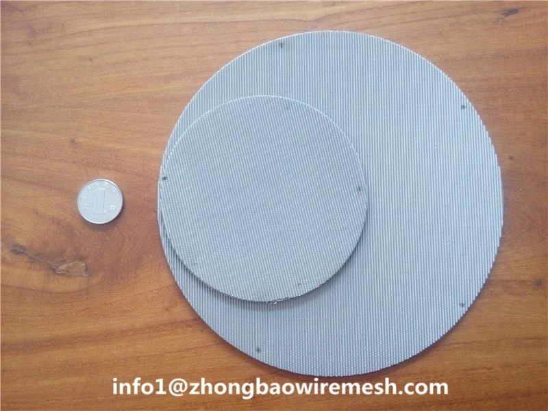 20, 40, 60, 80, 100, 120 Mesh Plastic Extruder Filter Disc, Filter Pack, Filter Screen