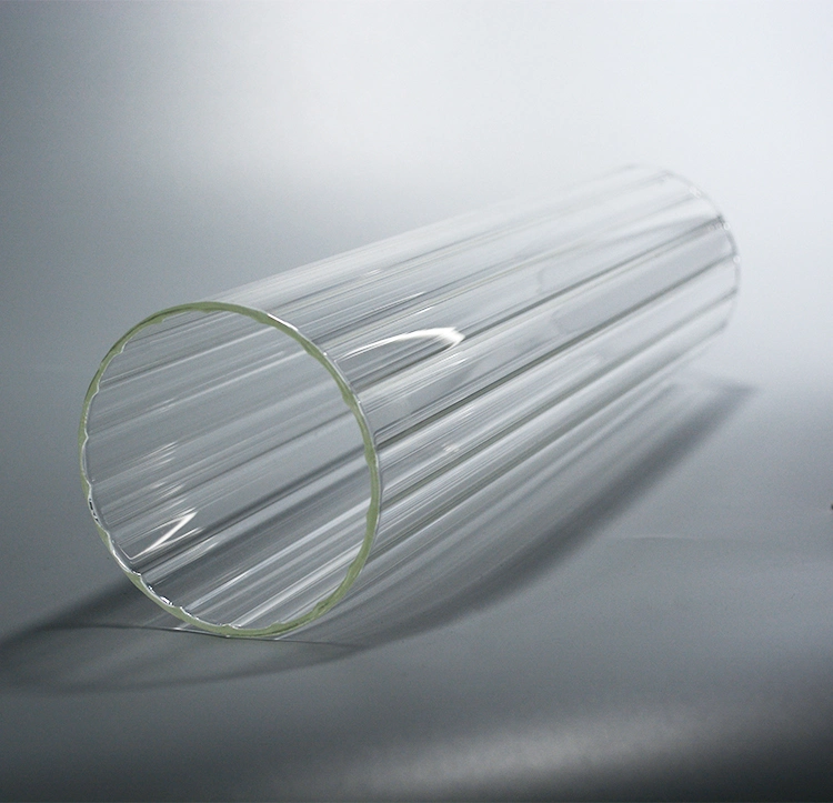 High Quality Clear Borosilicate Glass Light Shade Heat Resistant Glass Tube Lampshades