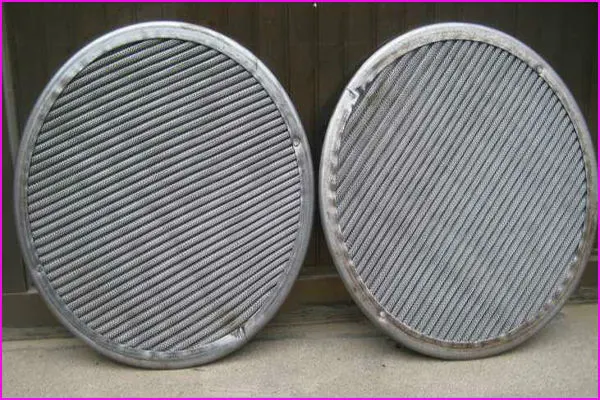 304 316 Stainless Steel Pleated Mesh Filter Disc/Filter Pack
