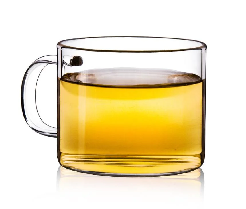 Glass Cup/Mug Cup/Transparent Cup/High Borosilicate Cup/High Temperature Resistance Cup