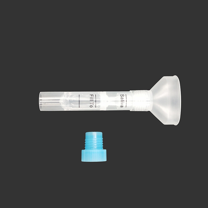 DNA/Rna Sterile V Shape Tys-01 Collecting Funnel Test Sample Tube Device Saliva Collection Kit