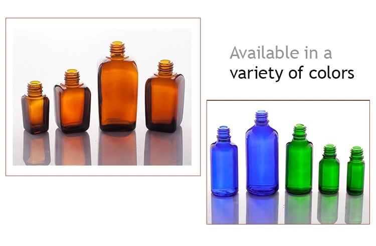 10ml 20ml 30ml 50ml 100ml Glass Bottle Essential Oil 10ml Amber Glass Bottle with Dropper
