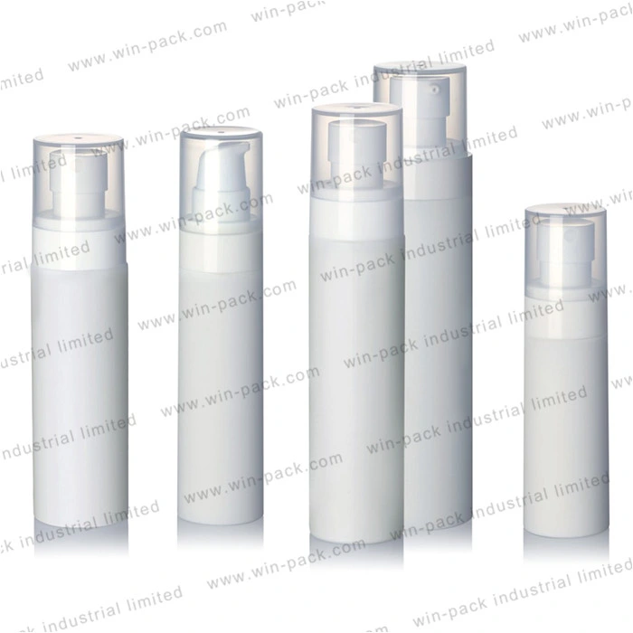 White Plastic White Lotion Pump Cylinder Pet Bottle 120 ML 150 ML 100 ML 80 ML 60 ML