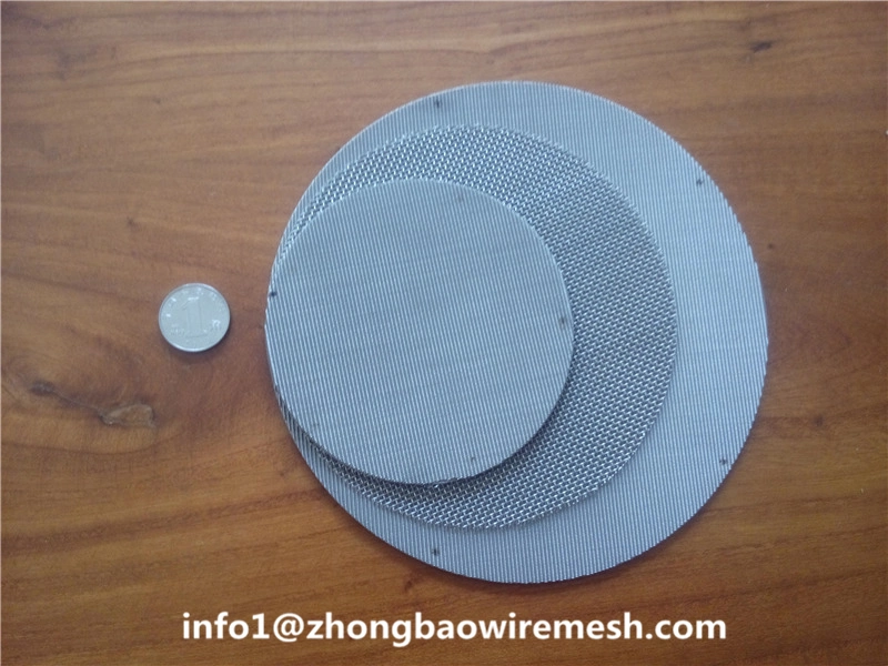 20, 40, 60, 80, 100, 120 Mesh Plastic Extruder Filter Disc, Filter Pack, Filter Screen