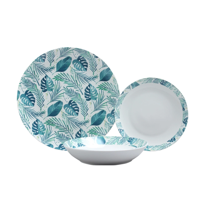 Italian Style Porcelain Tableware, 20PCS Fine Porcelain Dinner Set, Modern Porcelain Tableware for Wholesale