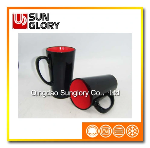 Two-Tone Funnel-Shaped Mug of Syb100