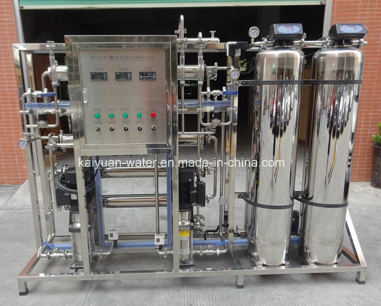 500lph Lab Equipment Distillation Apparatus Car Battery Water Deionization Plant