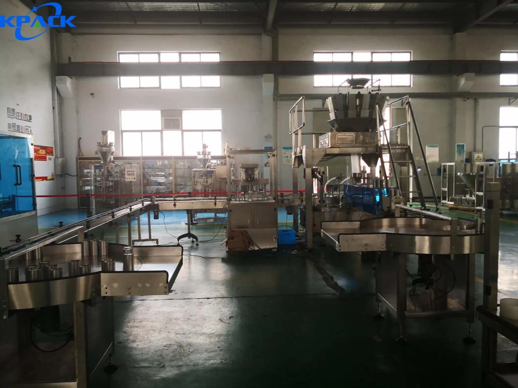 Sauced Pickles Food Automatic Weighing Glass Bottling Capping Packaging Machine