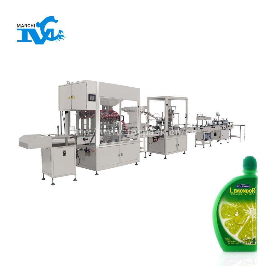 Weighing Bottled Filling Machine with Multihead Optional