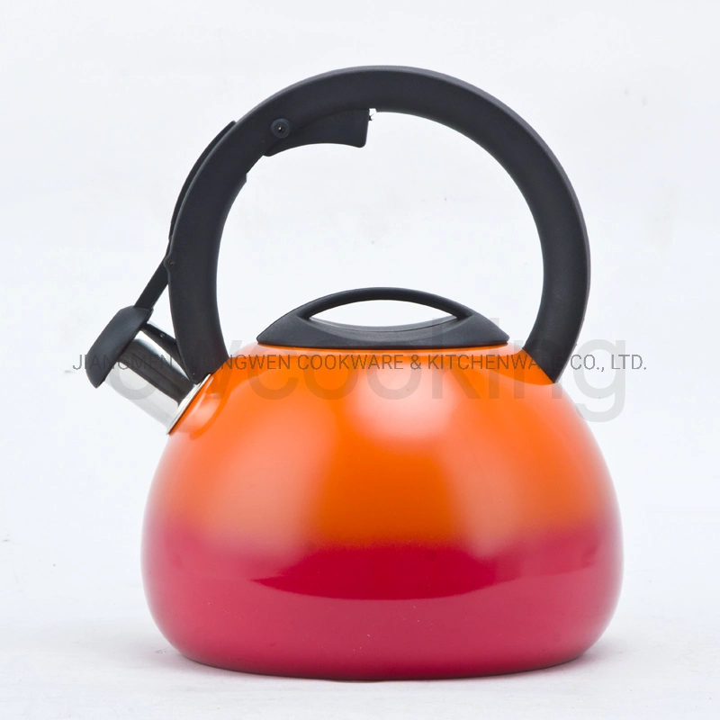 High Quality Stainless Steel Fast Boiling Tea Kettle 3.0L Boil Kettle with Color Handle