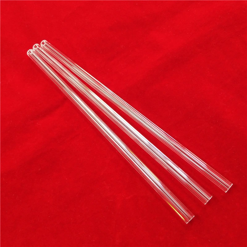 Customized Quartz Glass Tube Transparent Quartz Glass Tube